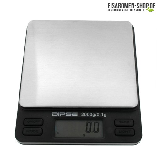Dipse TP-2000 Feinwaage mit 0,1g Teilung und 2000g Wiegekraft